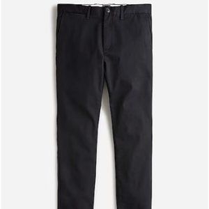 J Crew Skinny Stretch Pants in Black Size 32x30
